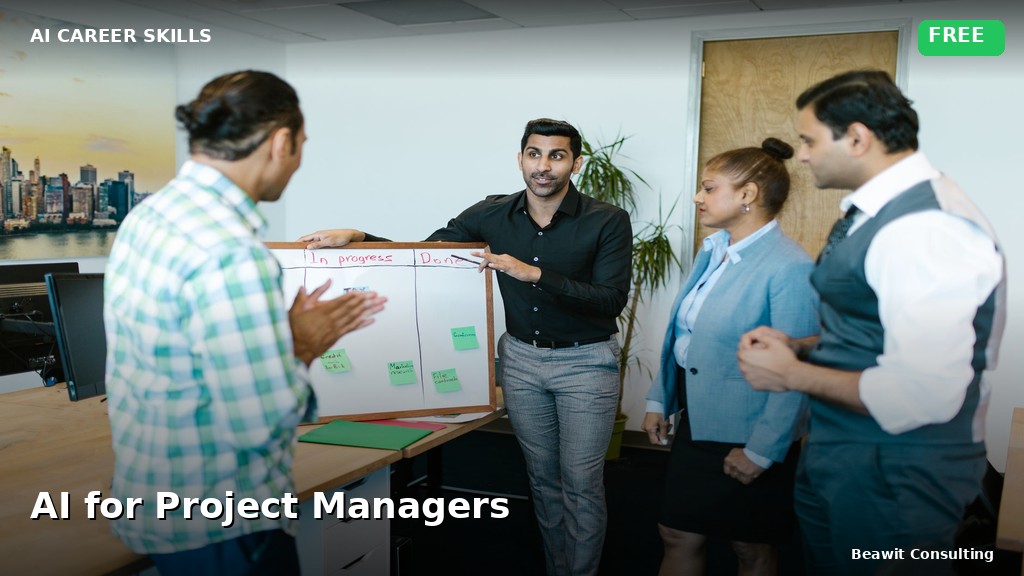 AI for Project Managers: Planning, Tracking, and Reporting